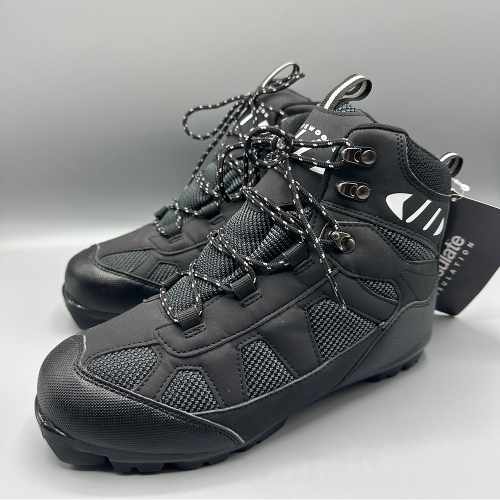 Whitewoods Cross Country Ski Boots Unisex EU Size 39 Black